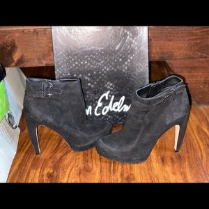 Sam Edelman black booties